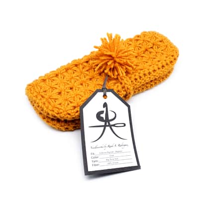Jasmine stitch crochet dust cover for Elektron Digitakt and Digitone - Gold image 3