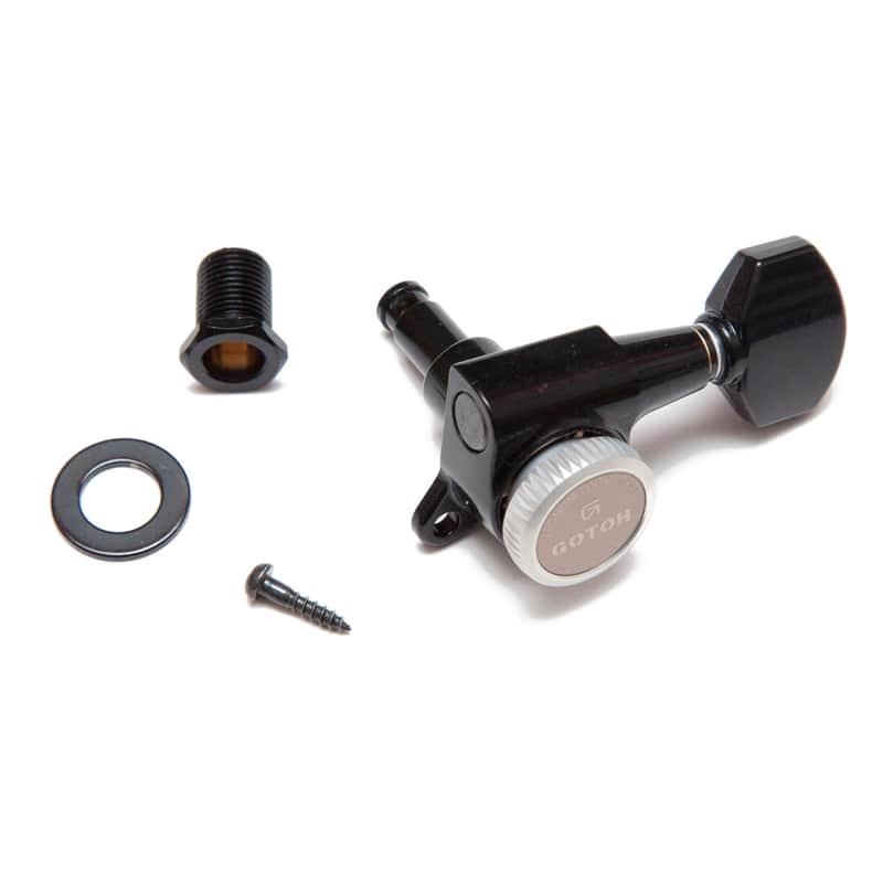 Gotoh SG381 Traditional Magnum Locking Single Tuner (Right Handed, Black, 07) image 1