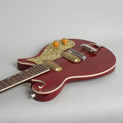 Premier E-722 Solid Body Electric Guitar (2025), ser. #03, original black tolex hard shell case. image 7