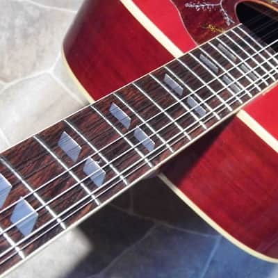 vintage CIMAR 370 12 string dreadnought Guitar pre Ibanez lawsuit miJ Japan 1970 image 12
