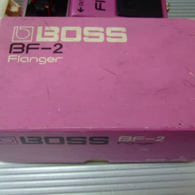 The First Year 1980 Silver Screw Boss BF-2 Flanger w/ Original Box & Manual / MIJ Made in Japan (Black Label) image 10