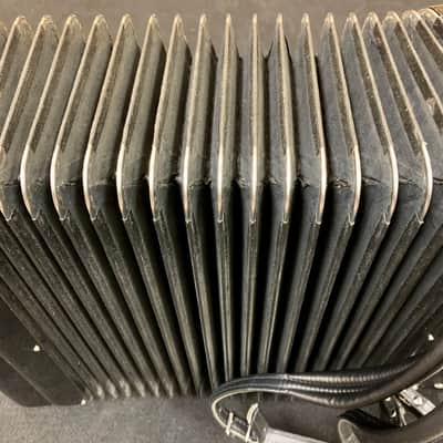 Excelsior Excelsiola Model 714 Black Accordion with Pickup and Gig Bag image 12