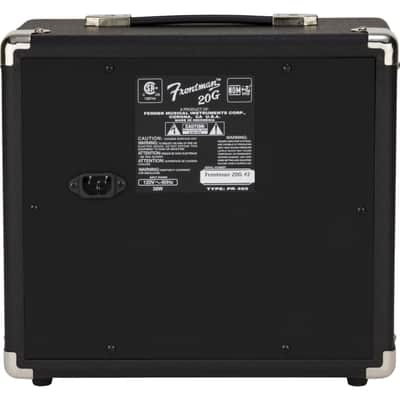Fender Frontman 20G - Solid State Combo Amp for Electric Guitars image 2