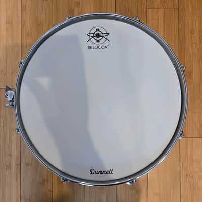 Snares - Dunnett Classic Drums 6.5x14 Model 2N Aluminum Snare Drum image 6