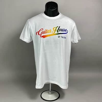 Guitar House of Tulsa T-Shirt White Small Regular image 4
