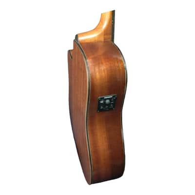 TKA TKA220CEQNT Solid Spruce Top Acoustic Guitar, Fishman EQ, Natural + Free Gig Bag image 11