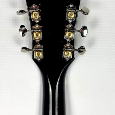 Baxendale Conversion Harmony Roy Smeck Early 1950’s - Original Black Lacquer image 5