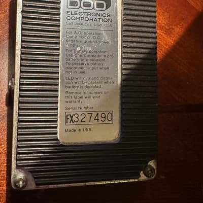 Immagine DOD FX65 Stereo Chorus Vintage 1986 Effects Pedal – Tested - 10