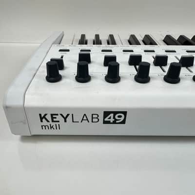 Arturia KeyLab 49 MKII Professional MIDI Keyboard Controller (White) image 8