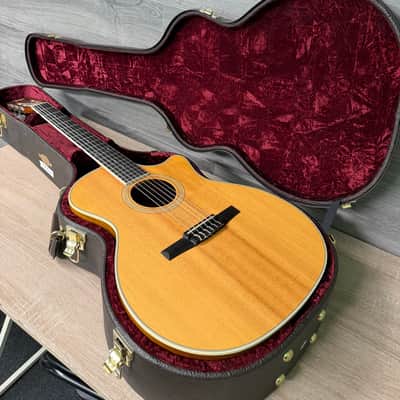 Taylor 414ce-N Nylon Acoustic-Electric Guitar Ovangkol  2014 w/ Hard Case #2988 image 17