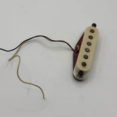 Fender Red Bottom Stratocaster Single Coil Pickup Vintage 1982 - White image 1