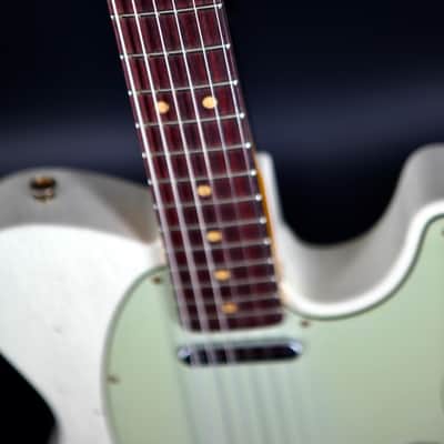 Fender 1963 Telecaster Relic 2025 - Aged Olympic White - 3A Rosewood Fretboard image 6