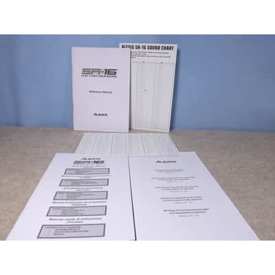 Alesis SR-16 - User manual image 1