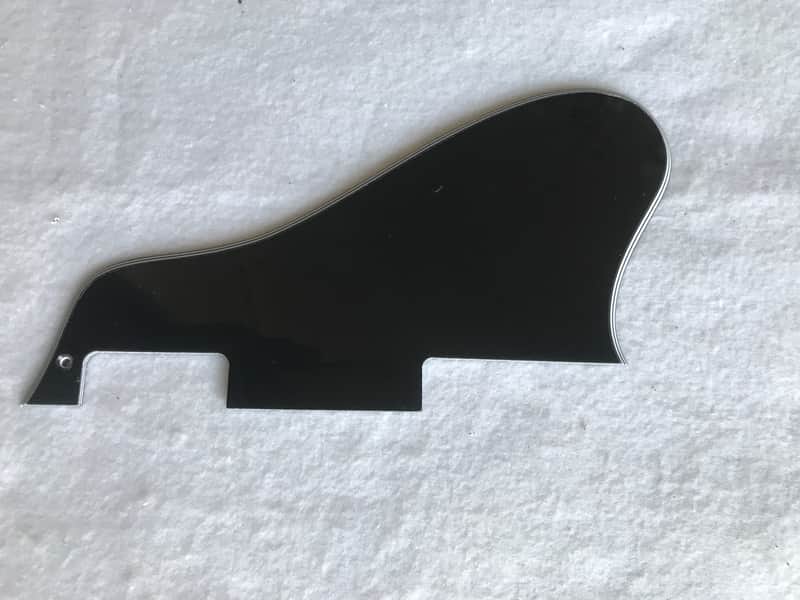 Fits Gibson ES-335 Guitar pickguard Scratch Plate Long , 5 Ply Black image 1