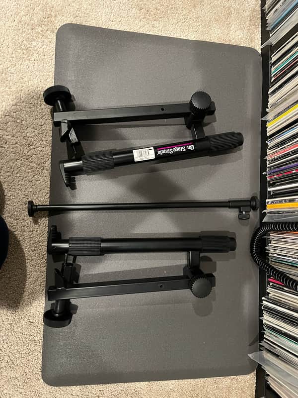 On-Stage KSA7500 Universal 2nd Tier For X and Z-Style Keyboard Stands 2010s - Black image 1