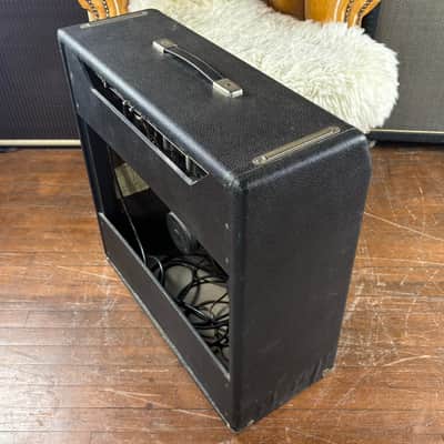 1964 Fender Concert Amp Vintage 4x10 Pre-CBS Blackface FEIC Tube Guitar Combo Amplifier image 3