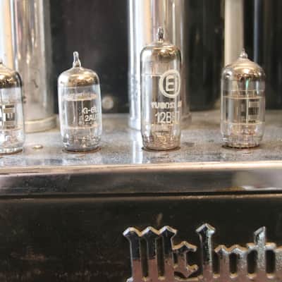 McIntosh MC60 60-Watt Mono Tube Monophonic Monoblock Power Amplifier 1955 - 1961 - Black (with extra tubes) image 3