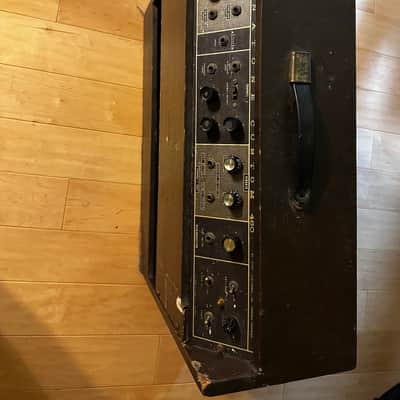 Magnatone Estey Custom 460 2-Channel 35-Watt 2x12" Guitar Combo with 5" / 7" Midrange Drivers 1960s - Brown image 16