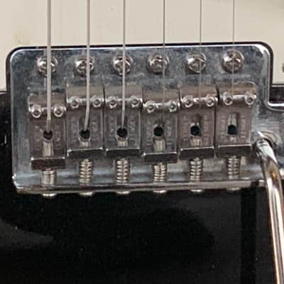 Fender Stratocaster MIM Electric Guitar 1996 - black image 6