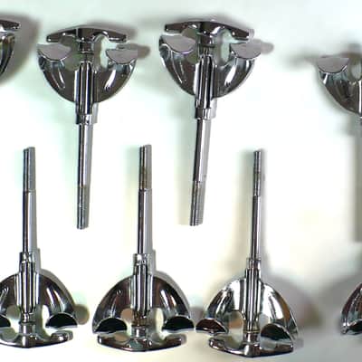 Pearl Bass Drum Claws and Tension Rods / Lot of 8 image 2
