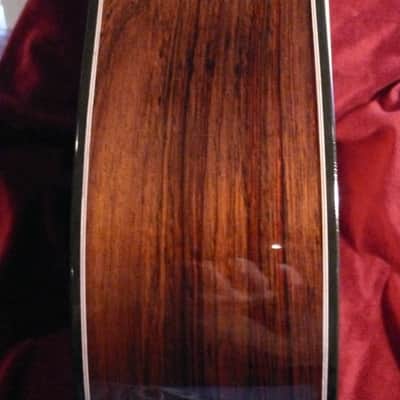 Warrior Acoustic Queen Anna Brazilian Grand Auditorium Cutaway  2000's Natural image 11