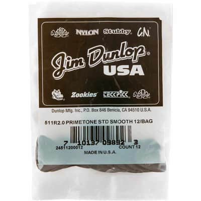 Dunlop 511R200 Primetone Standard 2,00mm sachet de 12 image 1