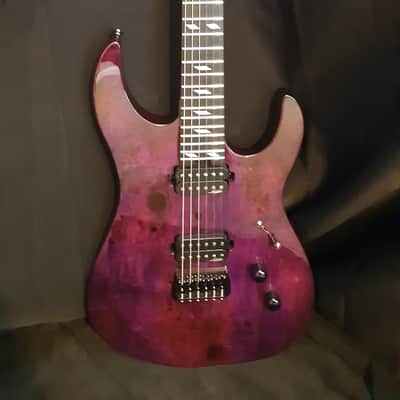 Legator Ninja N6SS(WATCHLIST OFFER)Super Shred Series Ultra-Fast Neck Profile, Ebony, Stainless Steel Frets, Locking Tuners! 2024 - Magenta Burl image 1