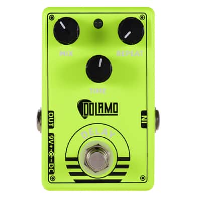 Dolamo D-14 Digital Delay 1000ms Guitar Effect Pedal W/ Controls True Bypass NEW