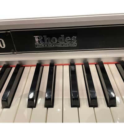 Rhodes Mark II Stage 73-Key Electric Piano 1983 - Black Flat Top image 5