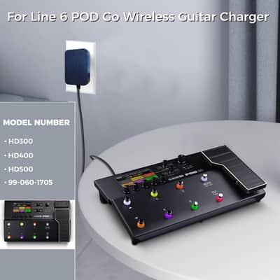 9V Charger for Line 6 POD Go Wireless Guitar Processor Tone Pedal Amp Simulator 59-00-0219 CUI Inc DC-3h DC3h SMI36-9-Y SMI36-9-N-N290R-C1 Line 6 FX100 DC-3g 9VDC3A Power Supply Cord image 5