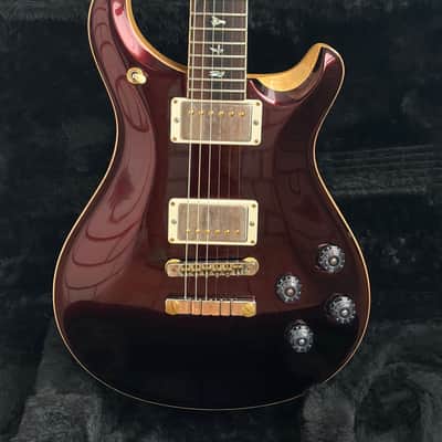 PRS Paul Reed Smith (PRS) Wood Library McCarty 594 with a Korina body and Burgundy Metallic finish 2022 - Burgundy Metallic finish image 2
