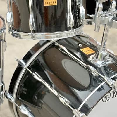 Yamaha Rock Tour Custom Drum Set Black 10" 12" 16" 22" image 5