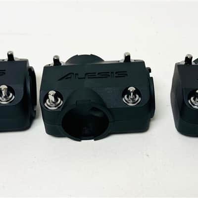 Set of 3 Alesis Nitro PRO Rack T Clamps SE DM Crimson Strike