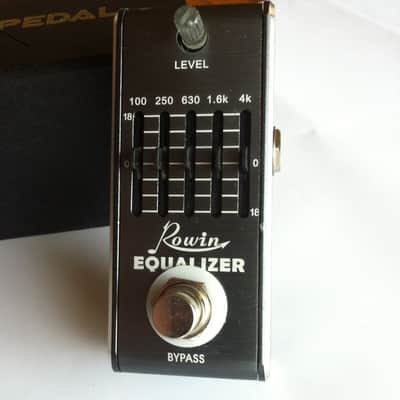 Rowin LEF-617A Guitar EQ 5 band graphic EQ MASTER Volume True Bypass 600 Series their Nice Stuff✅New image 3
