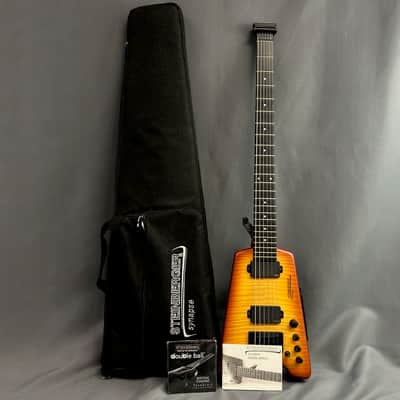 Steinberger Synapse ST-2FPA Transcale- Baritone Tuned - Flame Orange Burst w/ Gigbag image 15