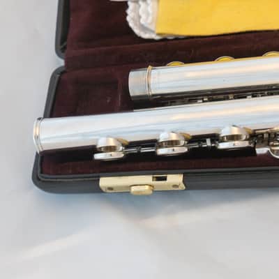 Yamaha YFL-371 Allegro Intermediate Flute *Silver Headjoint *Low-B *Split-E *Made in Japan *Cleaned & Serviced image 14