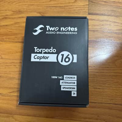 Two Notes Torpedo Captor Loadbox / Attenuator / DI - 16 Ohm 2010s - Black image 4