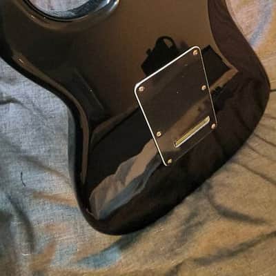 Fender LTD PLAYER STRAT MN BLACK image 9