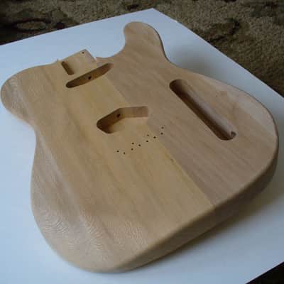 Quarter Sawn American Sycamore T Style Guitar Body for Telecaster® Neck Made in USA image 4