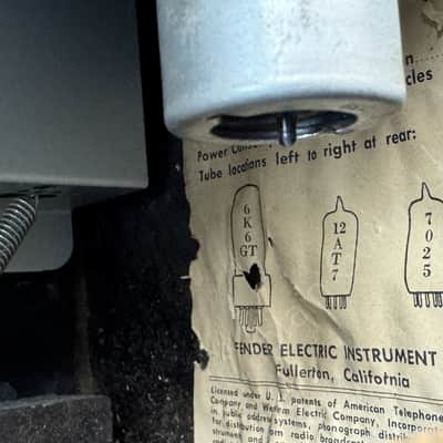 1963 Fender - Reverb Unit brown 6G15 - ID 6016 image 20