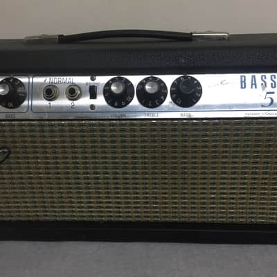 Fender Bassman 50 2-Channel 50-Watt Guitar Amp Head 1972 - 1976 - Silverface image 6