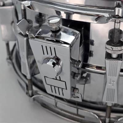 Used Vintage Sonor Ferro-Managanese Steel Shell Snare Drum 14x6.5 - Good image 5