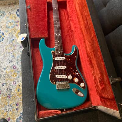Fernandes The Revival 1983 - Turquoise w/ Duncan Pickups image 1