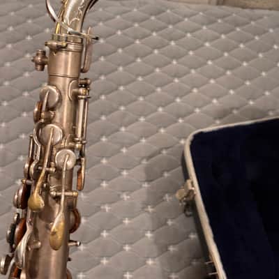 Vintage Buescher "true tone" Alto Saxophone  - Silver image 3