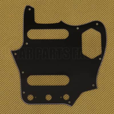 PG-0580-033 Black 3-ply Pickguard for Fender Japan MIJ Reissue Jaguar®