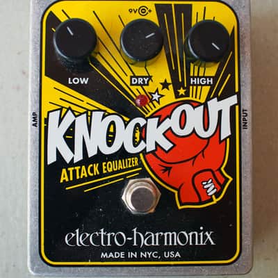 Electro-Harmonix Knockout Attack EQualizer 2016 - Black / Yellow / Red Bild 3