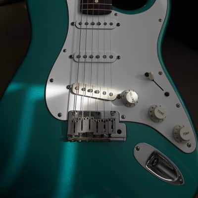 1993 Fender American Stratocaster | Caribbean Mist image 4
