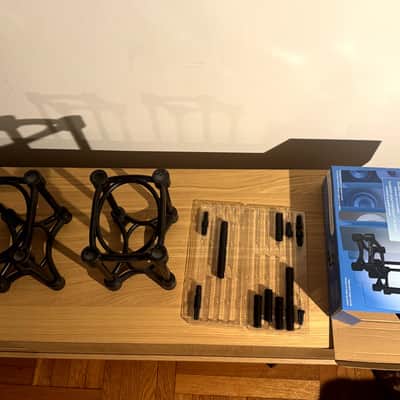IsoAcoustics ISO-155 Medium Studio Monitor Isolation Stands (Pair) 2017 - Present - Black image 5