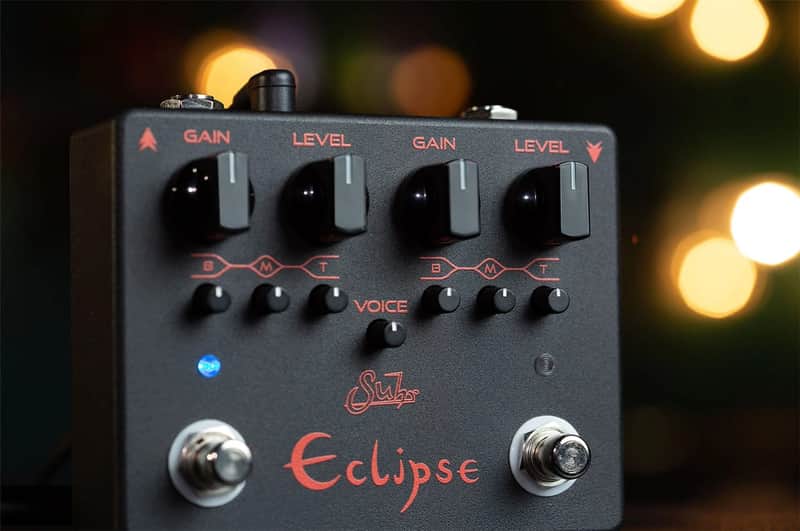 Suhr Eclipse Dual Channel Distortion pedal black edition image 1
