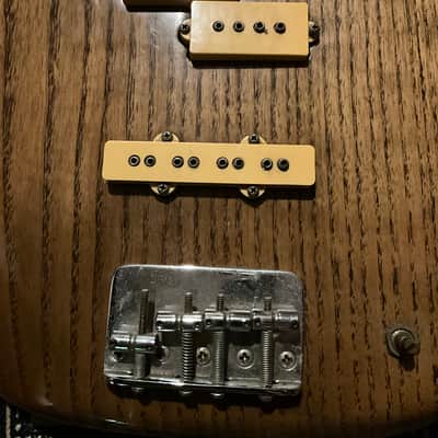 1980 Schecter Loaded Ash Body PJ Bass image 6
